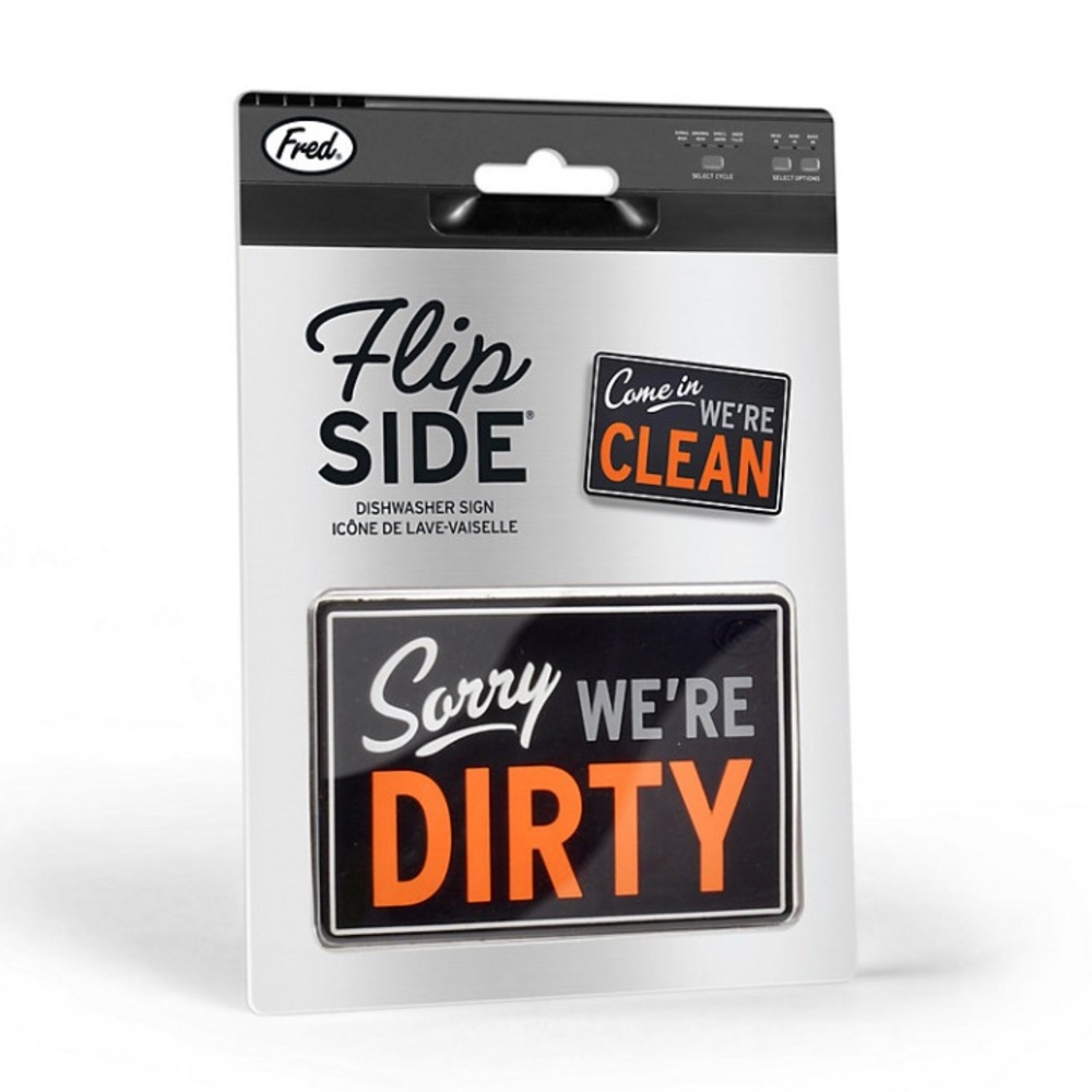 5 for $20! Fred Flipside - Come In Dishwasher Sign